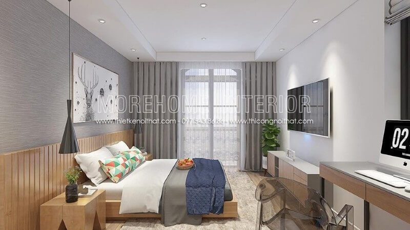 Tạo ra một phòng ngủ cho bé với phong cách hiện đại, năng động với những gam màu sáng.